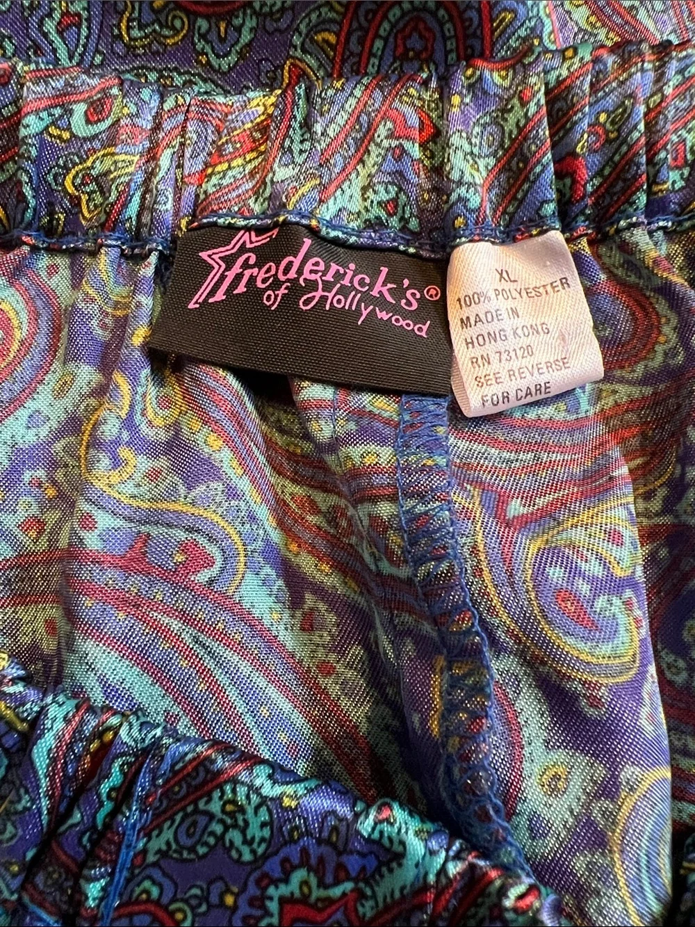 Frederick's of Hollywood Paisley Boxers